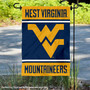 WVU Mountaineers Garden Flag