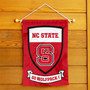 North Carolina State University Go Wolfpack Shield Garden Flag