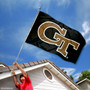 Georgia Tech Yellow Jackets Logo Flag