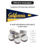 University of California Banner Pennant with Tack Wall Pads