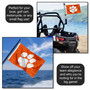 Clemson Tigers Golf Cart Flag
