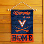 Virginia Cavaliers Welcome To Our Home Garden Flag