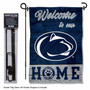 Penn State Nittany Lions Welcome Home Garden Flag and Flagpole