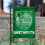 Dartmouth Big Green Crest Garden Flag
