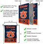Auburn Welcome To Our Home Garden Flag