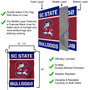 South Carolina State Bulldogs Garden Flag