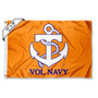 Tennessee Vol Navy Boat and Mini Flag