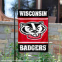 UW Badgers Garden Flag