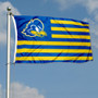 Delaware Blue Hens Stripes Flag