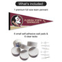 Florida State University Banner Pennant with Tack Wall Pads