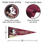 Florida State University Banner Pennant with Tack Wall Pads