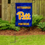 Pittsburgh Panthers Logo Garden Flag and Pole Stand