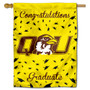 Quincy Hawks Congratulations Graduate Flag