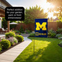 Michigan Wolverines Garden Flag and Stand