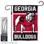 Georgia Bulldogs Logo Garden Flag and Pole Kit