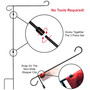 Georgia Bulldogs Logo Garden Flag and Pole Kit