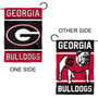 Georgia Bulldogs Logo Garden Flag and Pole Kit