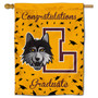 Loyola Chicago Ramblers Congratulations Graduate Flag