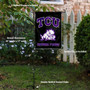 Texas Christian Horned Frogs Black Garden Flag and Pole Stand