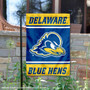 Delaware Blue Hens Panel Garden Flag