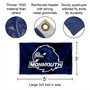 Monmouth Hawks New Logo Flag