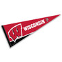 UW Badgers Pennant Flag