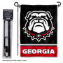 Georgia Bulldogs Garden Flag and Stand