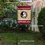 Florida State University Garden Flag and Stand