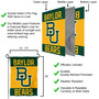 Baylor Bears Gold Garden Flag