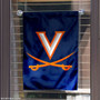 UVA Cavaliers New Logo Logo Garden Flag