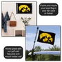 Iowa Hawkeyes Golf Cart Flag
