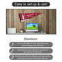 Stanford University Banner Pennant with Tack Wall Pads