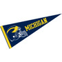 Michigan Wolverines Helmet Pennant