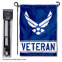 United States Air Force Veteran Garden Flag and Stand