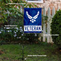 United States Air Force Veteran Garden Flag and Stand