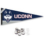 University of Connecticut Banner Pennant with Tack Wall Pads