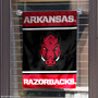 Arkansas Razorbacks Panel Garden Flag