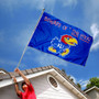 Kansas KU Jayhawks Beware of the PHOG Flag