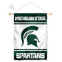 MSU Spartans Window and Wall Banner