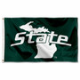 Michigan State Spartans State of Michigan Flag