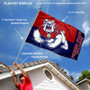 Fresno State Bulldogs Flag Pole and Bracket Kit