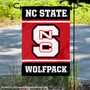 North Carolina State Wolfpack Panel Garden Flag