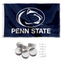 Penn State Nittany Lions Banner Flag with Wall Tack Pads