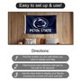 Penn State Nittany Lions Banner Flag with Wall Tack Pads