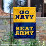 Go Navy Beat Army 2 Sided Garden Flag