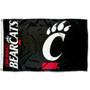 University of Cincinnati Bearcats 3x5 Flag