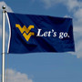 West Virginia Mountaineers Lets Go Flag