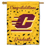 Central Michigan Chippewas Congratulations Graduate Flag