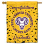 West Chester Golden Rams Congratulations Graduate Flag