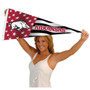 Arkansas Razorbacks Nation USA Stars and Stripes Pennant